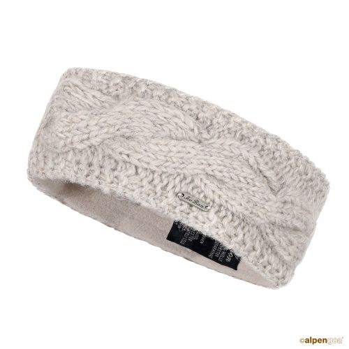 Stirnband Ashley Naturhellgrau